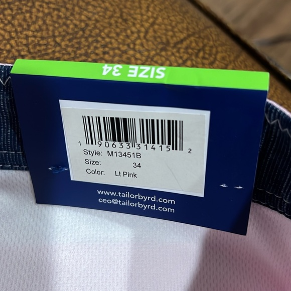 New Tailor Byrd Performance Quick Dry, Moisture Wicking, SPF 30 Sun Protection! - Picture 4 of 8